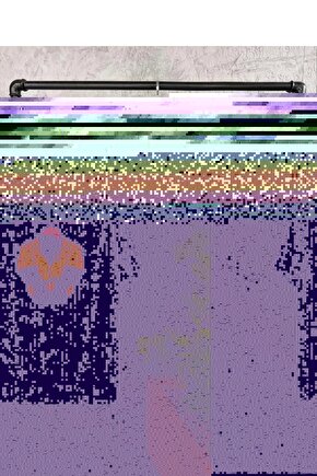 Unisex Çocuk Baskılı T-Shirt - Siyah