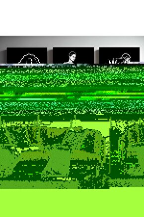 Matisse - Boho - Art Deco - Soyut - Doğa ( 3 lü Çerçevesiz ) Poster - Afiş - Tablo KR2C01050