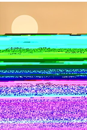 Unisex Basic Bisiklet Yaka Oversize T-Shirt - Yeşil