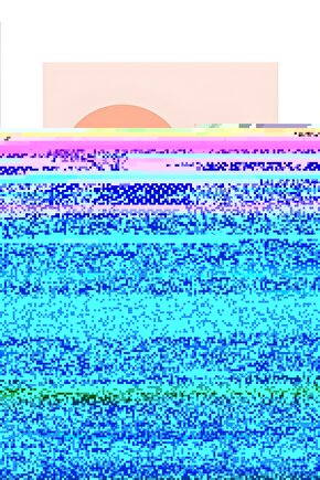 Unisex Baskılı Oversize Üç İplik Kapüşonlu Sweatshirt - Beyaz