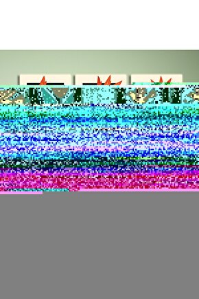 Matisse - Boho - Art Deco - Soyut - Doğa ( 3 lü Çerçevesiz ) Poster - Afiş - Tablo KR2C01259