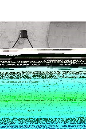 Unisex Düz Biskilet Yaka Oversize T-shirt - Füme