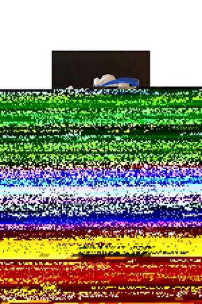 Unisex Bisiklet Yaka Baskılı Oversize T-Shirt - Beyaz