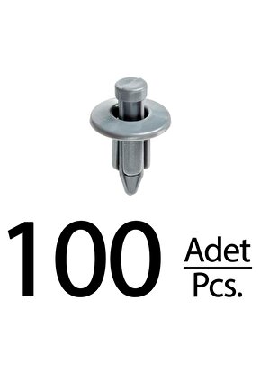 Mitsubishi için İç Kaplama Klips - 100 Adet