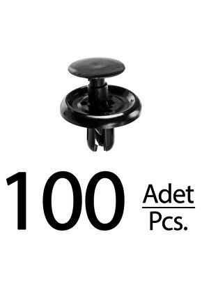 Lexus Scion Peugeot için Davlumbaz Klips - 100 Adet