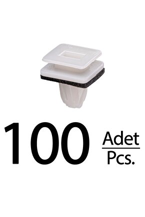 Honda HR-V Civic CR-V Odyssey TL RL ILX MDX Legend için Ön Çamurluk Klips - 100 Adet