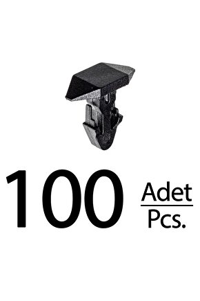 Integra Honda Civic del Sol CR-V için Kaput Fitil Klips - 100 Adet