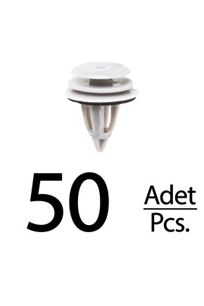 BMW 3 Serisi 5 Serisi 6 Serisi için Kapı Döşeme Klips- 50 Adet