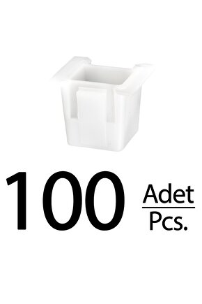 Opel Corsa B için Far Tutucu Kılavuz Burç Klips - 100 Adet