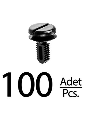 BMW 3 Serisi 5 Serisi 7 Serisi için Bagaj Döşeme Klips - 100 Adet