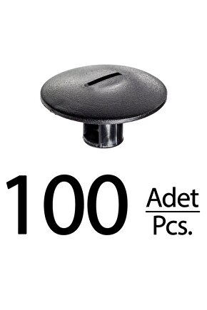 Ford Renault için Davlumbaz ve Taban Halı Klips - 100 Adet