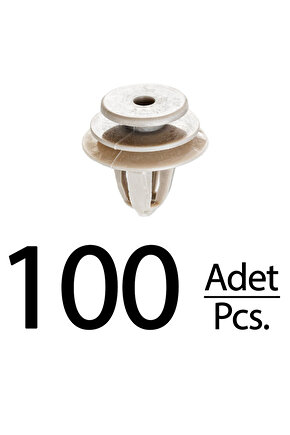 Honda Insight Odyssey Accord CR-V Fit için Kapı Tutucu Klips - 100 Adet