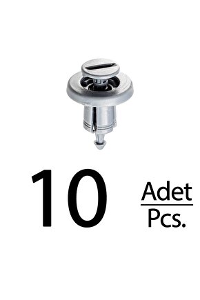 Nisan Primaster,Opel Vivaro için Tavan Döşemesi Klips - 10 Adet