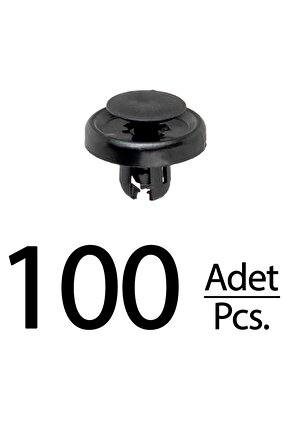 Toyota Corolla Pontiac Lexus Subaru için Ön Çamurluk Klips - 100 Adet