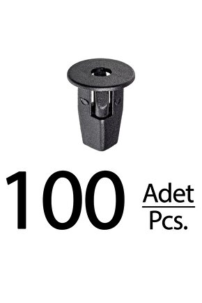 Toyota Lexus Chevrolet Pontiac için Davlumbaz ve Tampon Klips - 100 Adet