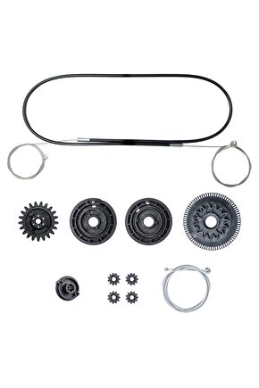 Mercedes Vito W639 için Sol Orta Yan Sürgülü Kapı Tamir Seti