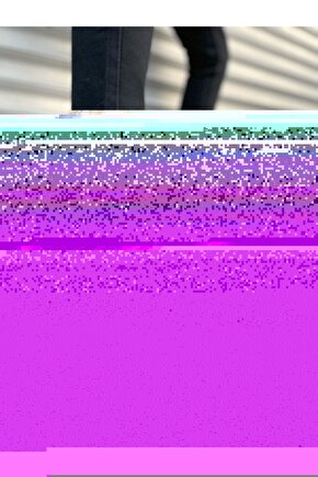 JY305 Pulse Bağcıklı Triko Kumaş Erkek Günlük Spor Ayakkabı TST - Siyah