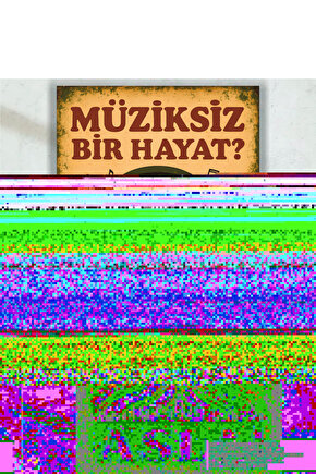 müziksiz bir hayat asla genç odası kafe müzik dekorasyon tablo retro ahşap poster