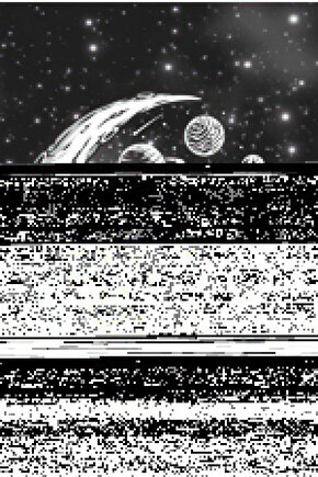 Uzayda Hayat Var Eğlenceli Astronot-6 Retro Ahşap Poster