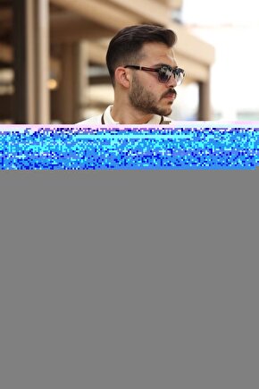 Erkek Yaka Ve Kolları çizgi Detaylı Fermuarlı Kısa Kollu T-shirt