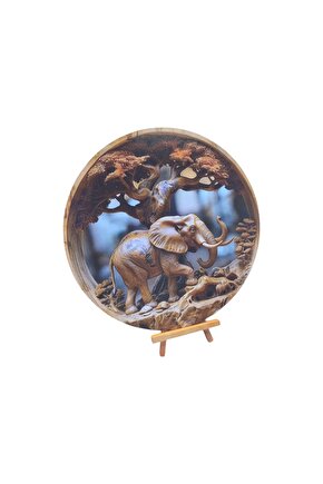 Şımartan Fil Duvar Tablosu