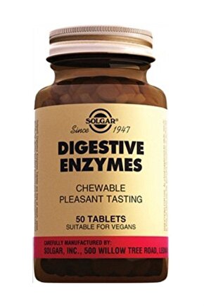 Digestive Enzymes 50 Tablet
