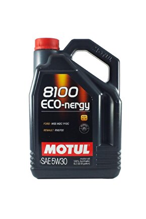 8100 Eco-Nergy SAE 5W-30 Tam Sentetik Motor Yağı 4 L