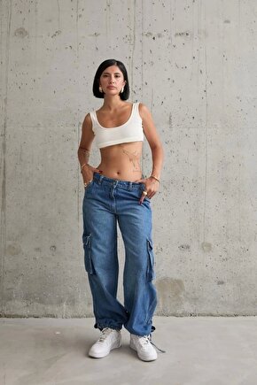 Mavi Yan Cepli Jeans Pantolon