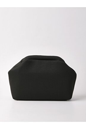 Heybes Kadın Haki Clutch Portföy El Çantası