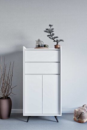 Serenity Çok Amaçlı Dolap Beyaz