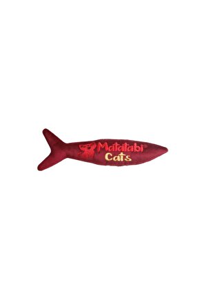 Fishy Sesli Peluş Kedi Oyuncağı 13,5 Cm - Matatabi Içerikli (kedi Otunanesi Içermez)