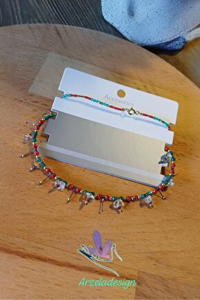 Dogal Tas 925 Ayar Gümüş Kolye 2mm Mercan Sitrin Akik Gümüş