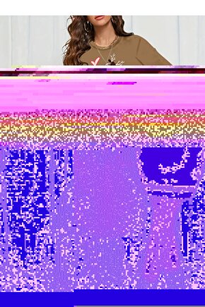 Kadın Uzun Kollu Bisiklet Yaka Desenli Viskon Iki Iplik Elbise