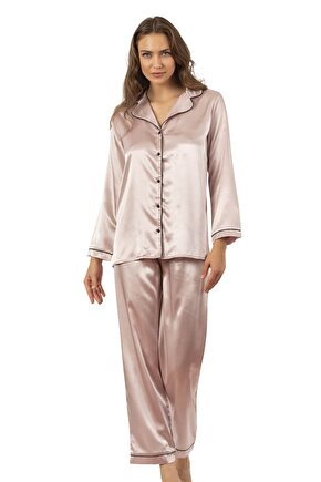 Saten Pijama Takımı 2li