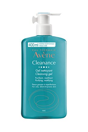 Cleanance Yağlı ve Akneye Eğilimli Ciltler için Matlaştırıcı Temizleme Jeli 400 ml