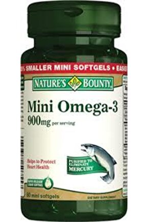 Mini Omega 3 900 Mg 60 Kapsül