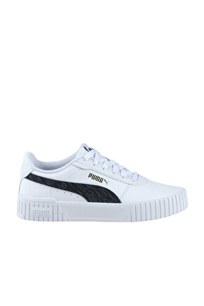 Carina 2.0 Zebra Beyaz Spor Ayakkabı (399397-02)