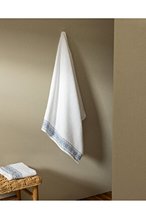 Caresse %100 Pamuk Banyo Havlusu - BeyazGri
