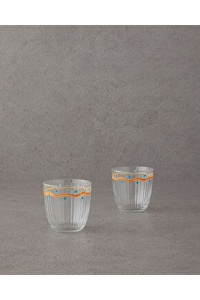 Carnival Day Cam 2li Bardak 290 ml Turuncu