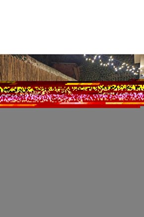 180CM Yükseklik X 200CM Genişlik Doğal Bambu Kamış Hasır Çit Dekoratif Bahçe Balkon ve Duvar Çiti .