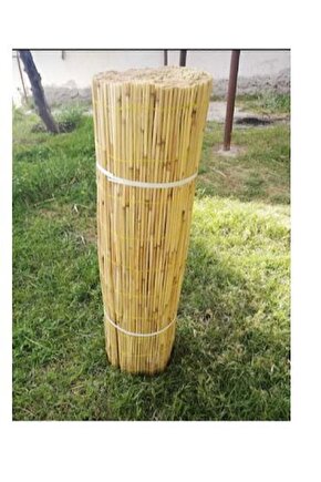 Bambu Kamış Hasır Bahçe Çiti Gölgelik Balkon Çiti 1 Metre X 6 Metre