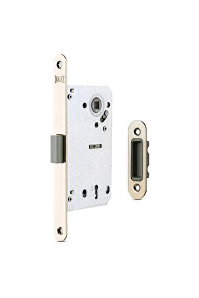 231nn Oda Kilidi 50mm Nikel Oval Mıknatıslı