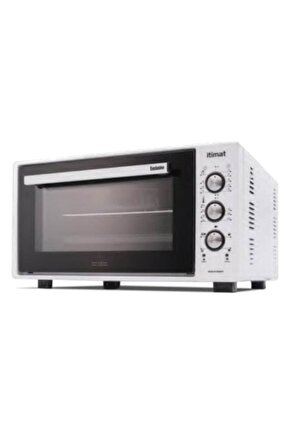 Timerli Termostat Turbo Fanlı Çift Camlı Fırın 8031 50 Lt