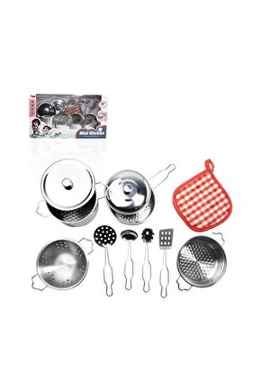 Atf-3815-6-1a Çelik Tencere Tava Set 11 Parça