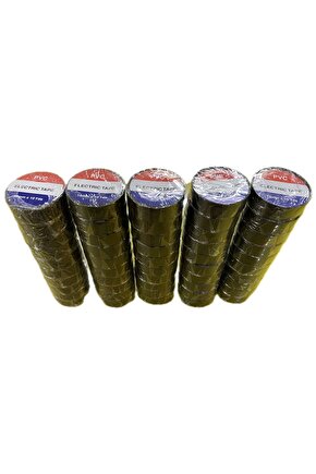 Elektrik İzole Bant 50li Bant Elektrikçi Bantı 19mmx10yrd 5 Paket