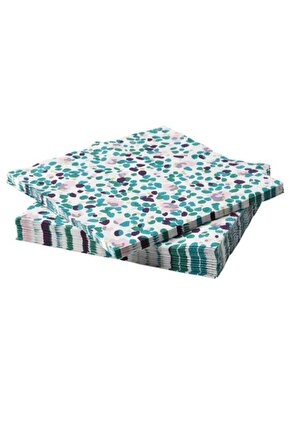 Tacksamhet desenli peçete 33x33cm 30 adet