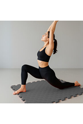 Tatami Zemin Karosu Spor Zemin Çocuk Odası Matı Ses Yalıtımlı Karo Halı Eva Panel Gri 50 Cm