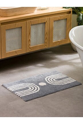 LCW HOME Desenli Banyo Paspası 50x80 Cm