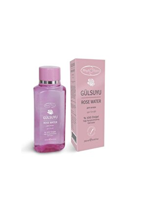 Phyto Flora Saf Gül Suyu 250 Ml Içilebilir