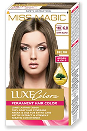 Saç Boyası (SET BOYA) Koyu Sarı Kumral 6,0 (118 DARK BLOND)